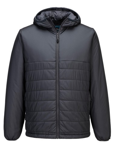POR-S608-Veste isolante à capuche professionnelle (S608)