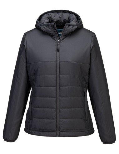 POR-S613-Veste isolante à capuche professionnelle femme (S613)