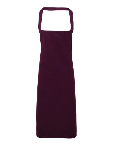 PRE-PR102-Organic Cotton Bib Apron (No Pocket)