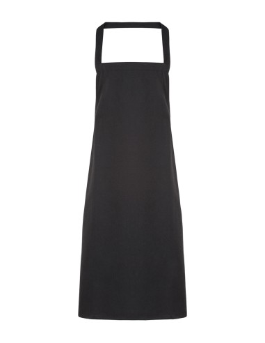 PRE-PR102-Organic Cotton Bib Apron (No Pocket)