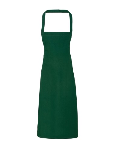 PRE-PR102-Organic Cotton Bib Apron (No Pocket)
