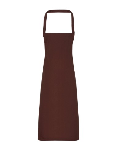 PRE-PR102-Organic Cotton Bib Apron (No Pocket)