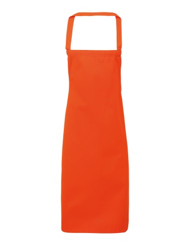 PRE-PR102-Organic Cotton Bib Apron (No Pocket)