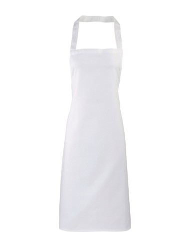 PRE-PR102-Organic Cotton Bib Apron (No Pocket)