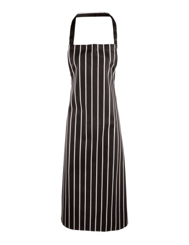 PRE-PR110-Striped Bib Apron
