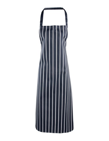 PRE-PR110-Striped Bib Apron