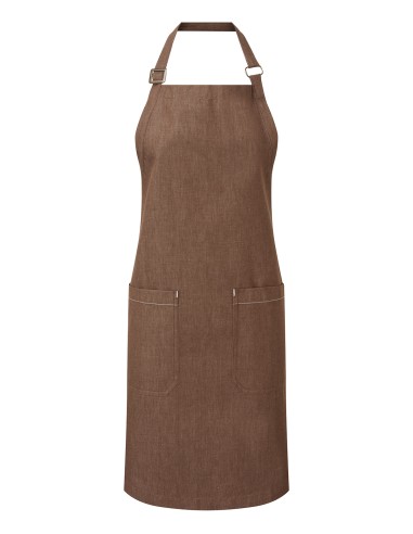 PRE-PR113-Organic Denim Fairtrade Bib Apron