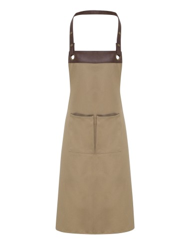 PRE-PR123-Espresso Bib Apron