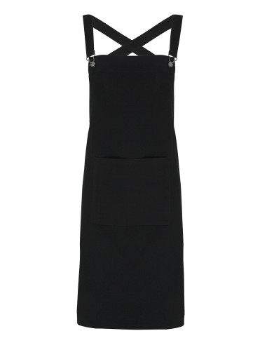 PRE-PR129-Cross Back Barista Bib Apron