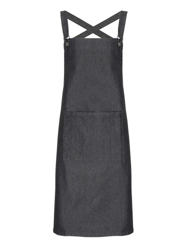PRE-PR129-Cross Back Barista Bib Apron