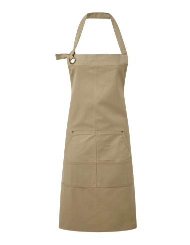 PRE-PR137-Calibre Heavy Cotton Canvas Pocket Apron