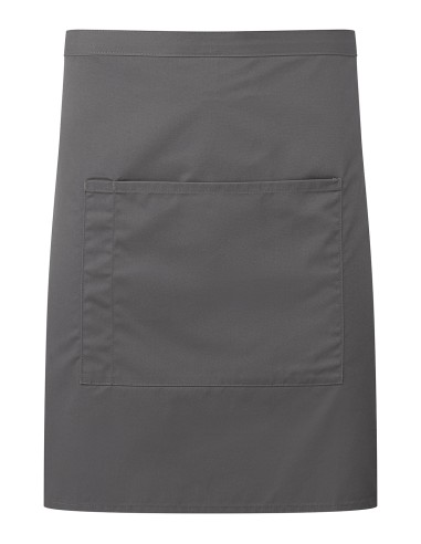 PRE-PR141-Colours Mid Length Apron with Pocket