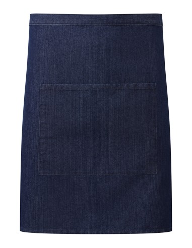 PRE-PR141-Colours Mid Length Apron with Pocket