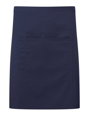 PRE-PR141-Colours Mid Length Apron with Pocket