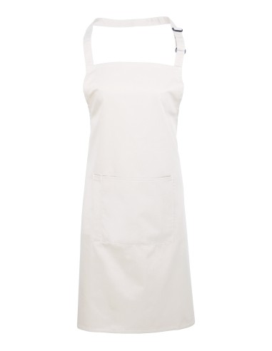 PRE-PR154-Colours Collection Bib Apron With Pocket