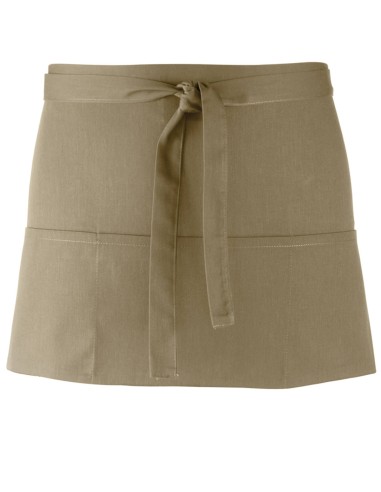 PRE-PR155-Colours Collection 3-Pocket Apron