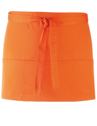 PRE-PR155-Colours Collection 3-Pocket Apron