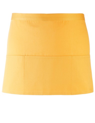 PRE-PR155-Colours Collection 3-Pocket Apron