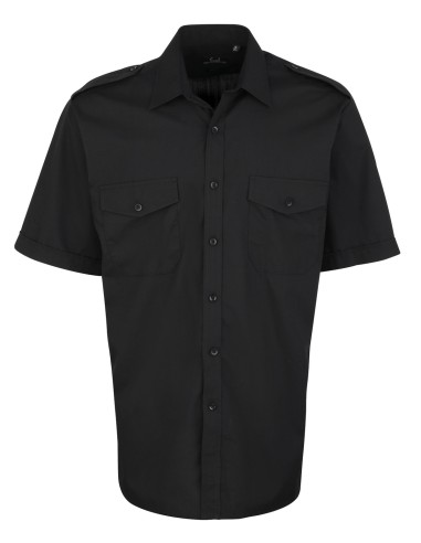 PRE-PR212-Pilot Shirt Short Sleeve