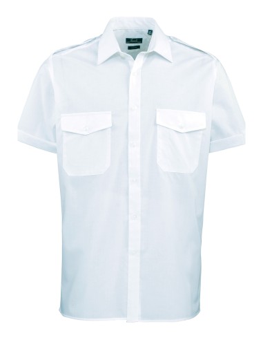 PRE-PR212-Pilot Shirt Short Sleeve