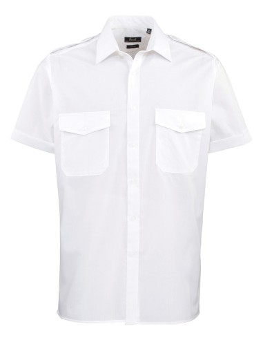 PRE-PR212-Pilot Shirt Short Sleeve