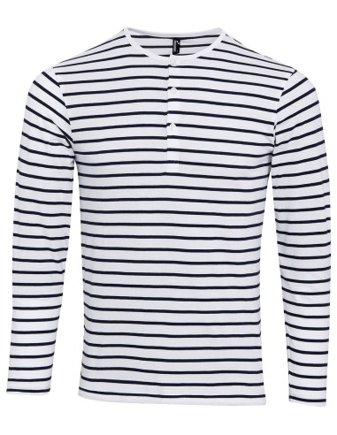 PRE-PR218-Mens Long-John Roll Sleeve Tee