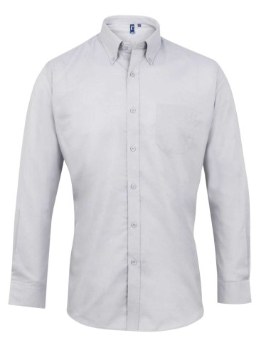 PRE-PR234-Chemise Oxford à manches longues Supreme Homme