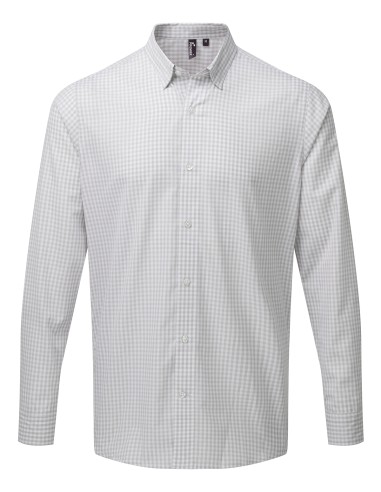 PRE-PR252-Mens Maxton Check Long Sleeve Shirt