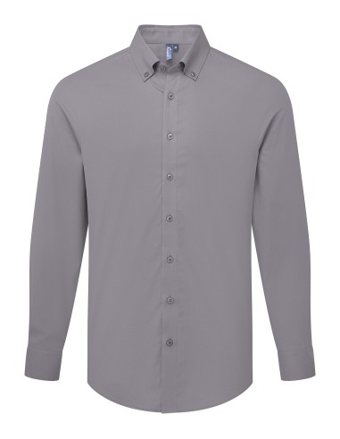 PRE-PR284-Chemise Oxford Supreme à manches longues pour homme