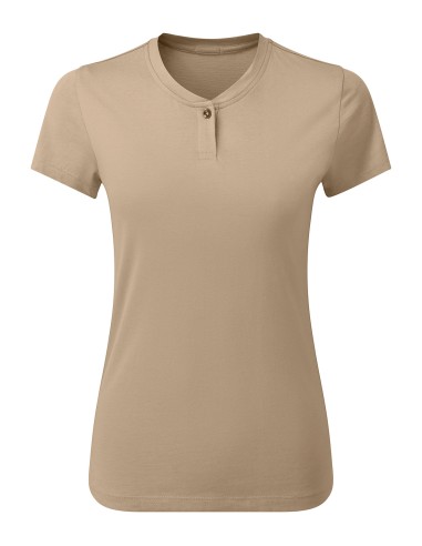 PRE-PR319-T-shirt femme « Comis » riche en coton