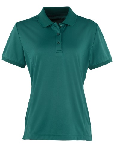 PRE-PR616-Womens Coolchecker® Piqué Polo