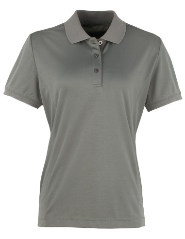 PRE-PR616-Womens Coolchecker® Piqué Polo