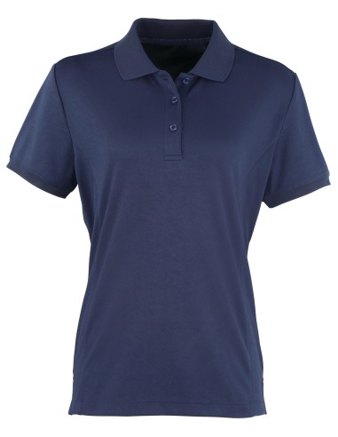 PRE-PR616-Womens Coolchecker® Piqué Polo