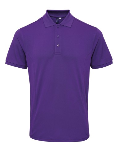 PRE-PR630-Polo piqué Homme Coolchecker Plus