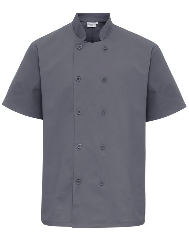 PRE-PR656-Short Sleeve Chefs Jacket