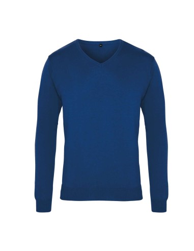 PRE-PR694-Mens V-Neck Knitted Sweater
