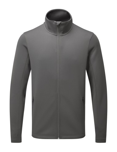 PRE-PR808-Sweat-shirt durable à fermeture zippée intégrale à teinture par filature pour hommes