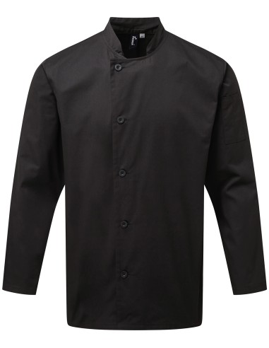 PRE-PR901-Essential Long Sleeve Chefs Jacket
