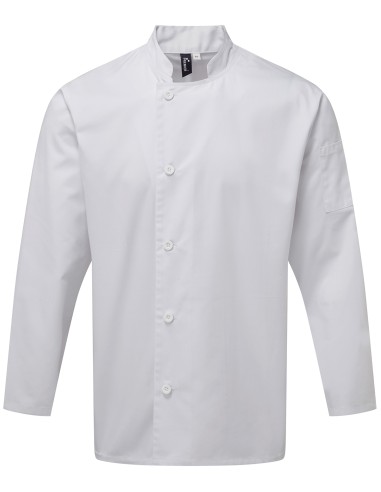 PRE-PR901-Essential Long Sleeve Chefs Jacket