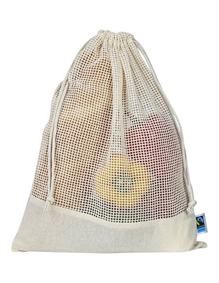 PRI-XT1100-Fairtrade Cotton Mesh Bag