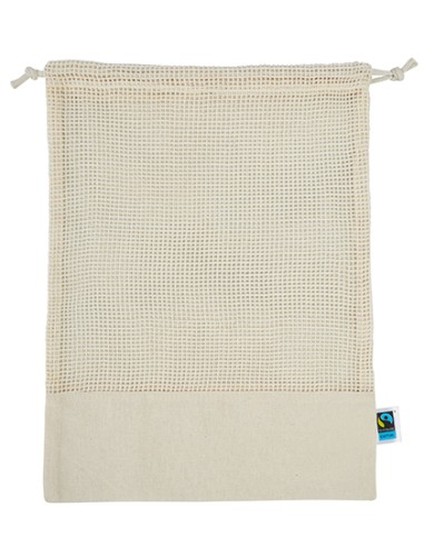 PRI-XT1100-Fairtrade Cotton Mesh Bag