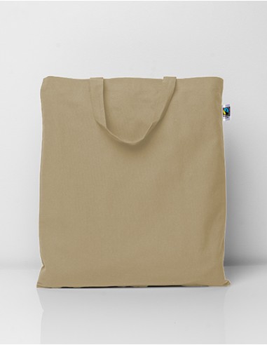 PRI-XT500N-Fairtrade Cotton Bag Short Handles
