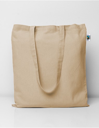 PRI-XT600N-Fairtrade Cotton Bag Long Handles
