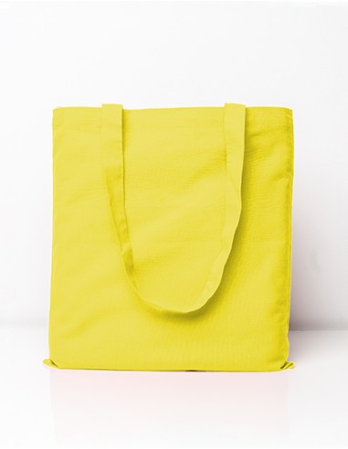 PRI-XT003-Cotton Bag Colored Long Handles