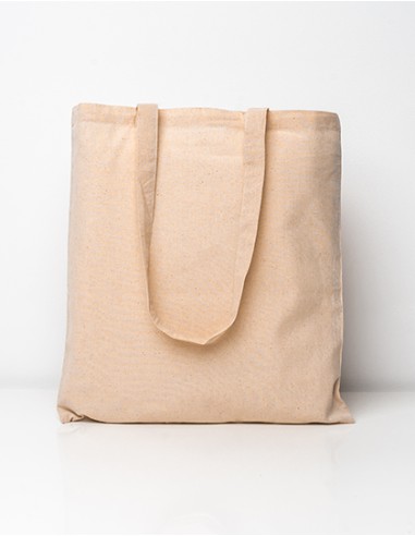 PRI-XT800-Cotton Bag Natural Long Handles