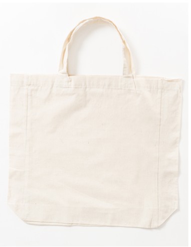 PRI-XT90-Cotton Bag Side Fold Short Handles