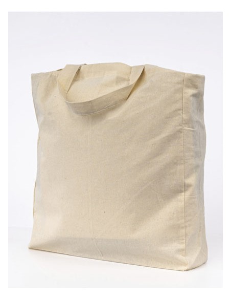 PRI-XT90N-Cotton Bag Side Fold Short Handles