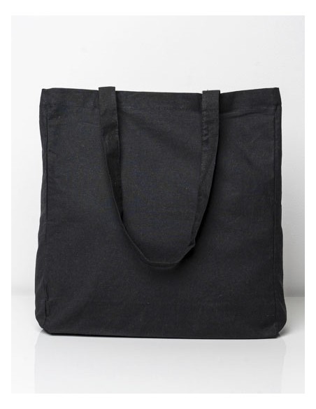 PRI-XT95N-Cotton Bag Side Fold Long Handles