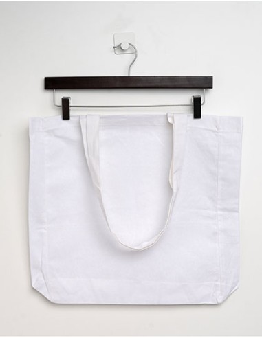 PRI-XT95N-Cotton Bag Side Fold Long Handles