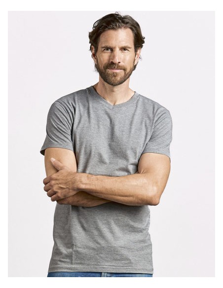 PRM-3025-Premium V-Neck-T